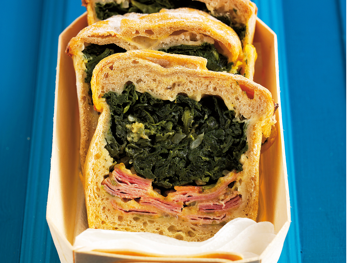 Cakes au jambon et aux épinards