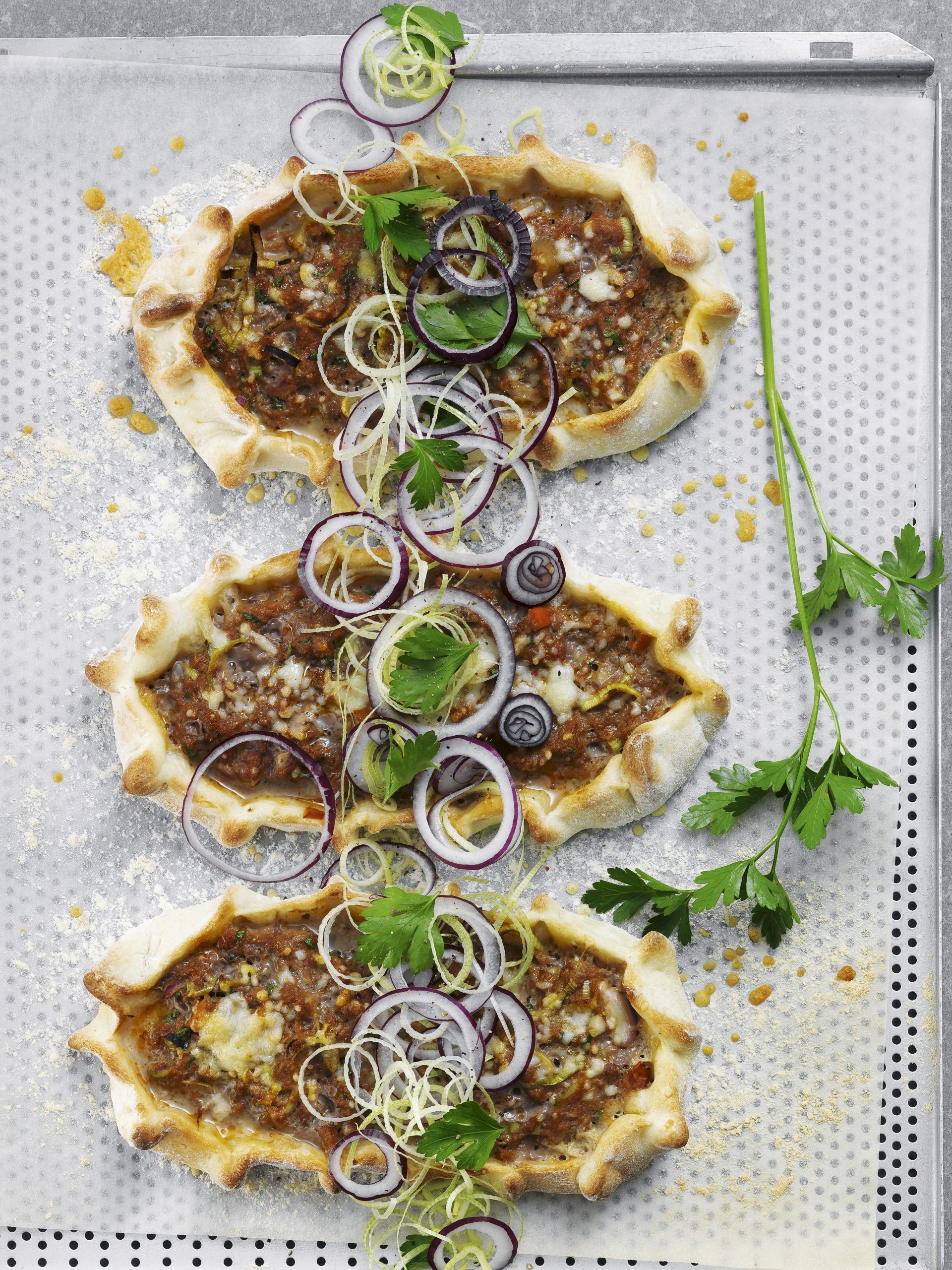 Pizza express à la viande hachée