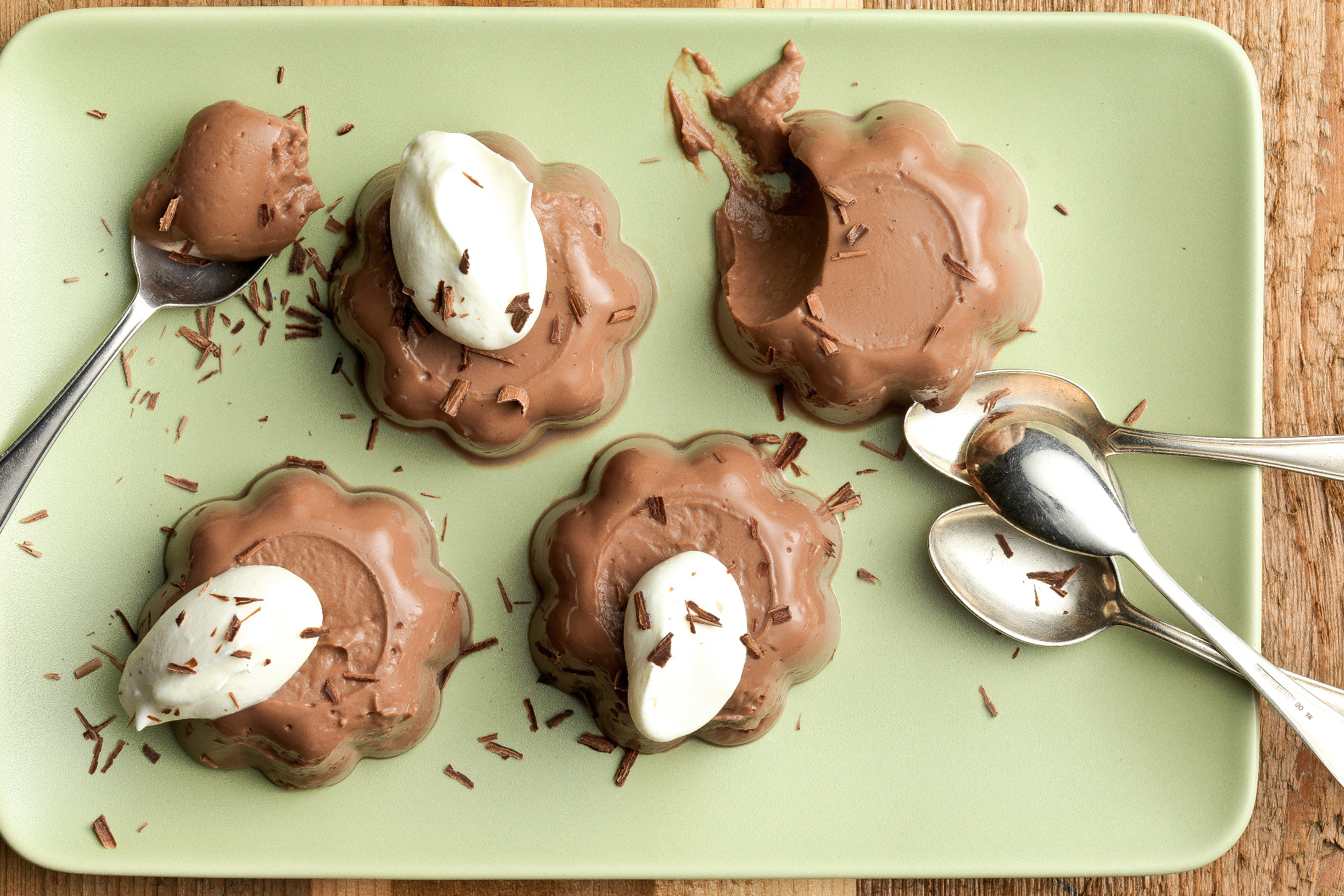 Pudding au chocolat rapide
