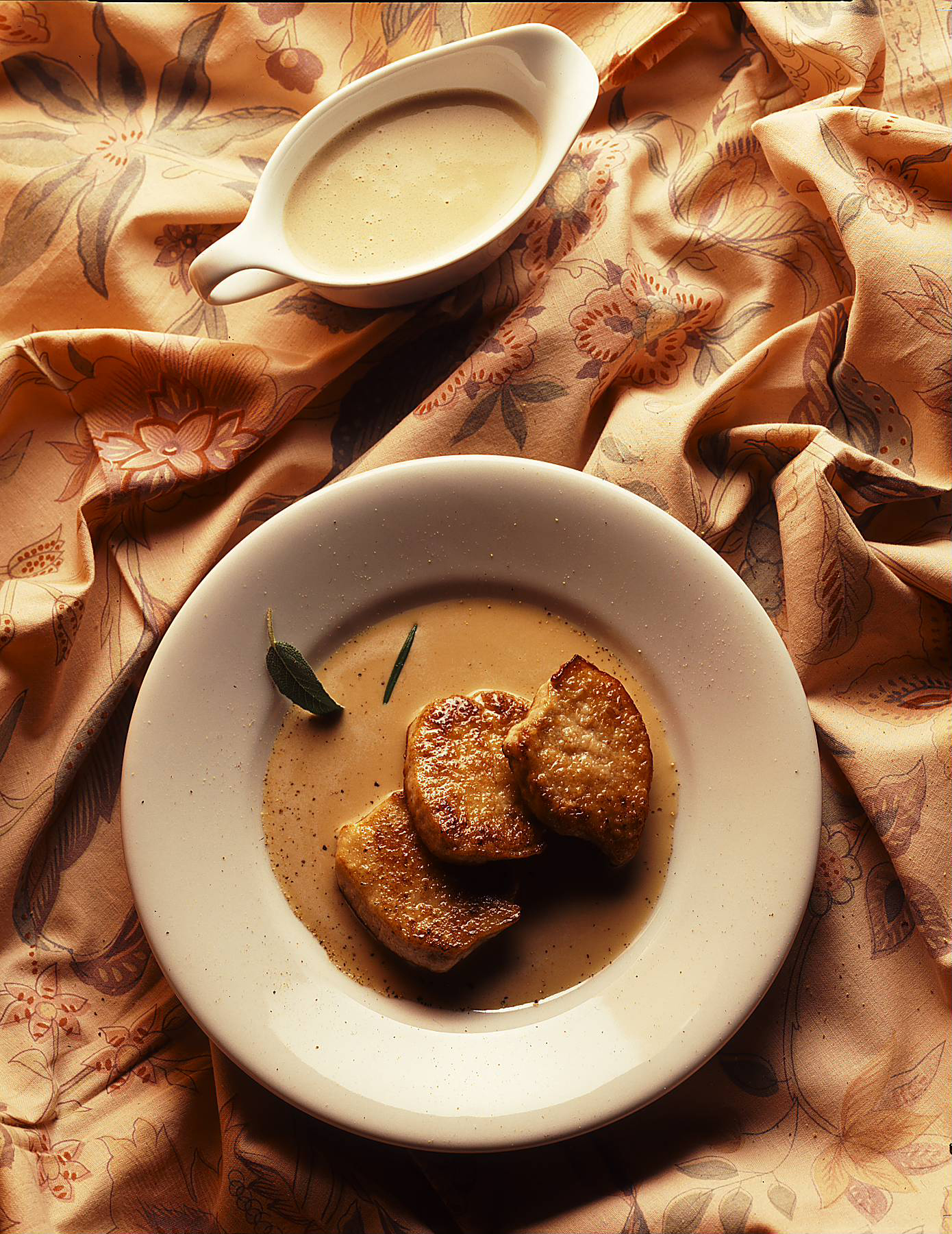 Schnitzel an Marsalasauce
