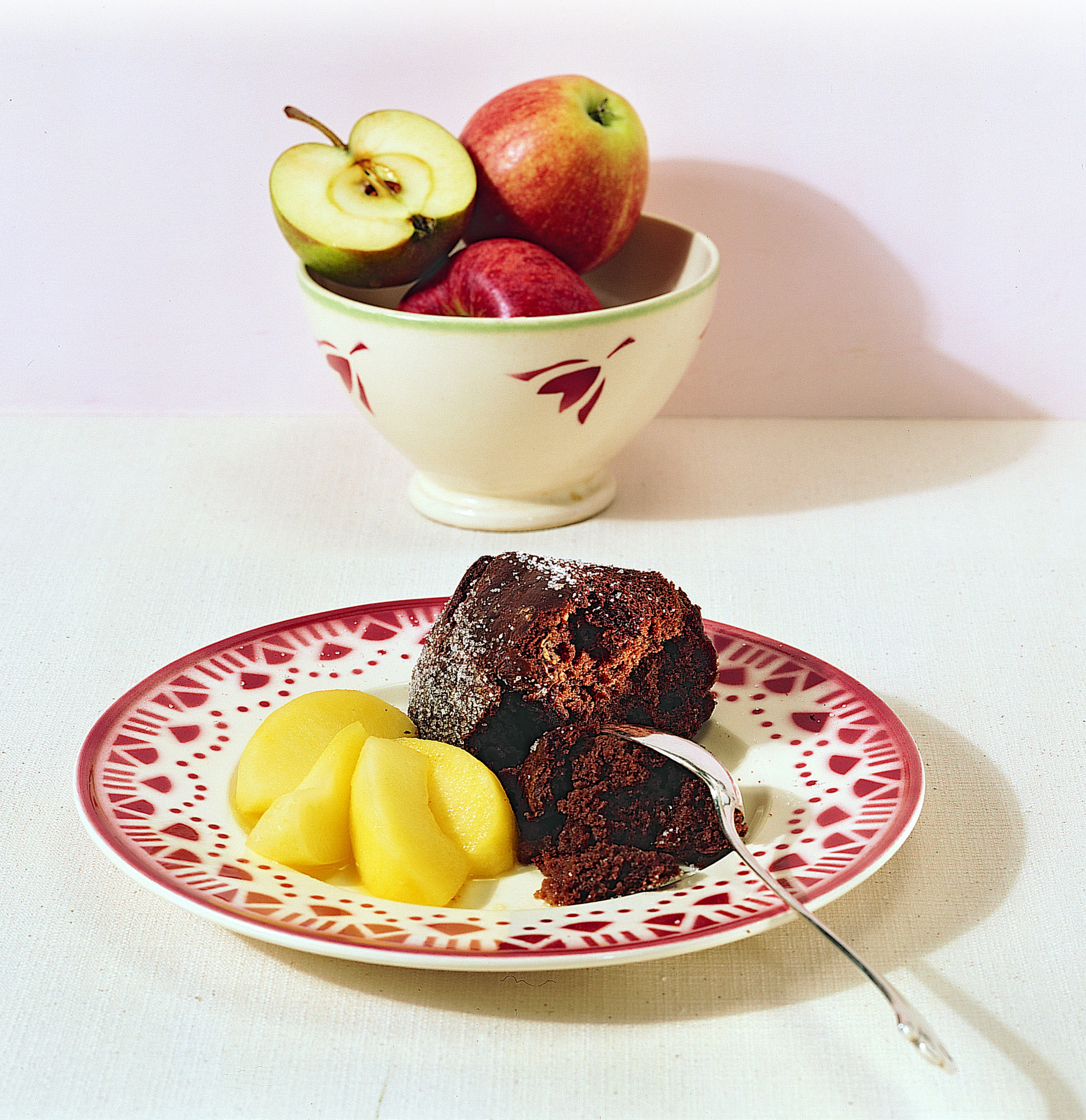 Quenelles levées au chocolat