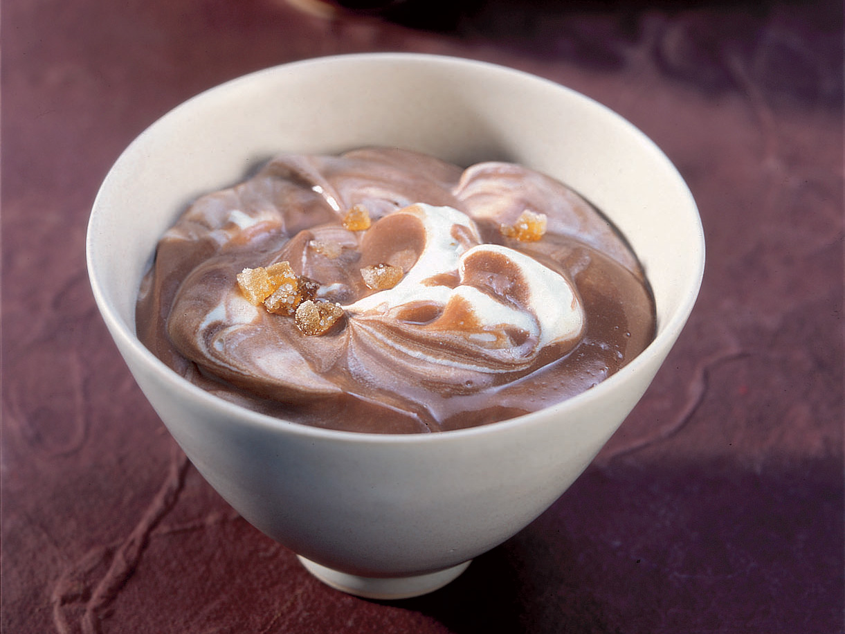 Crème chocolat et gingembre