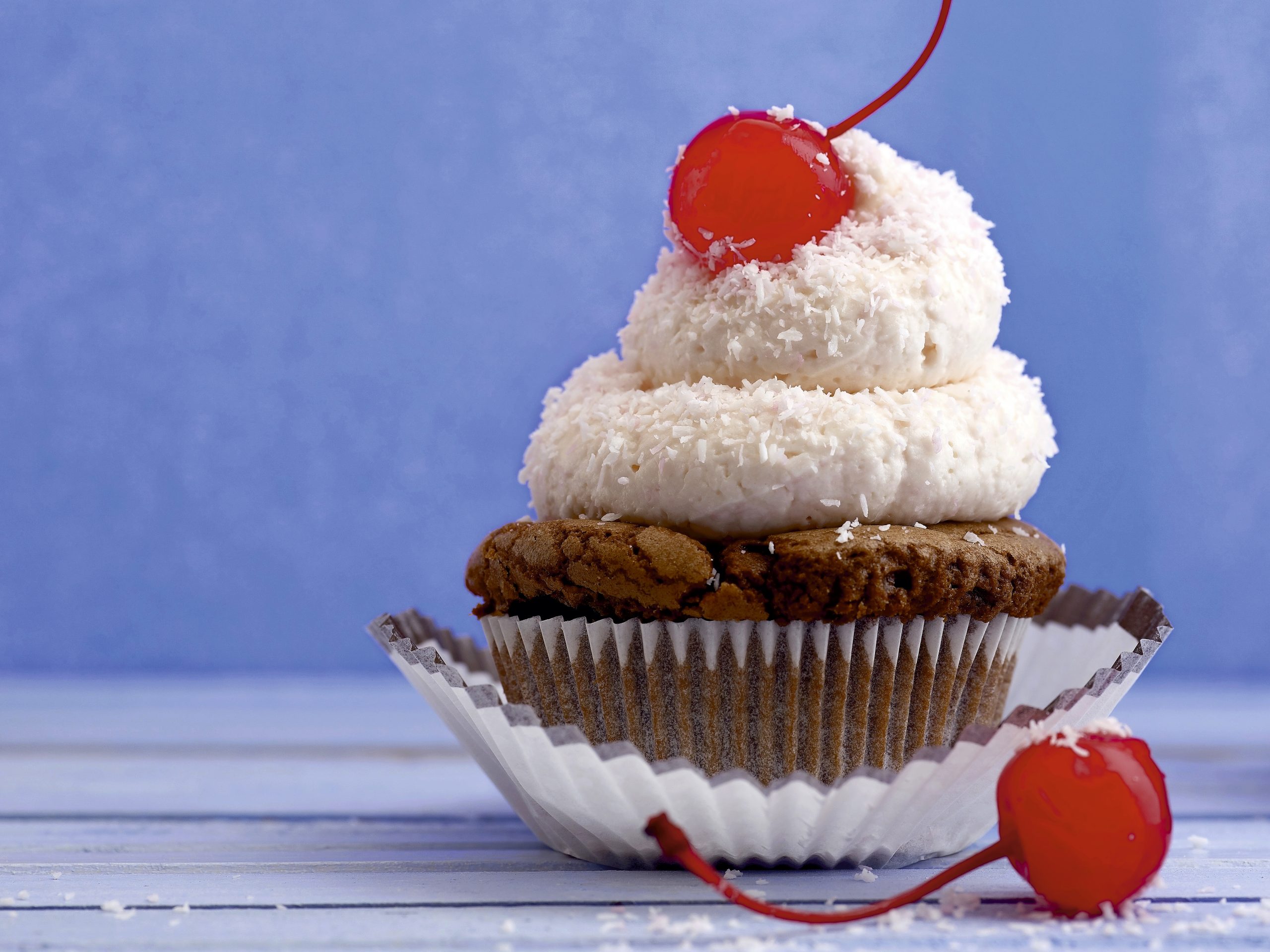 Cupcakes coco et chocolat