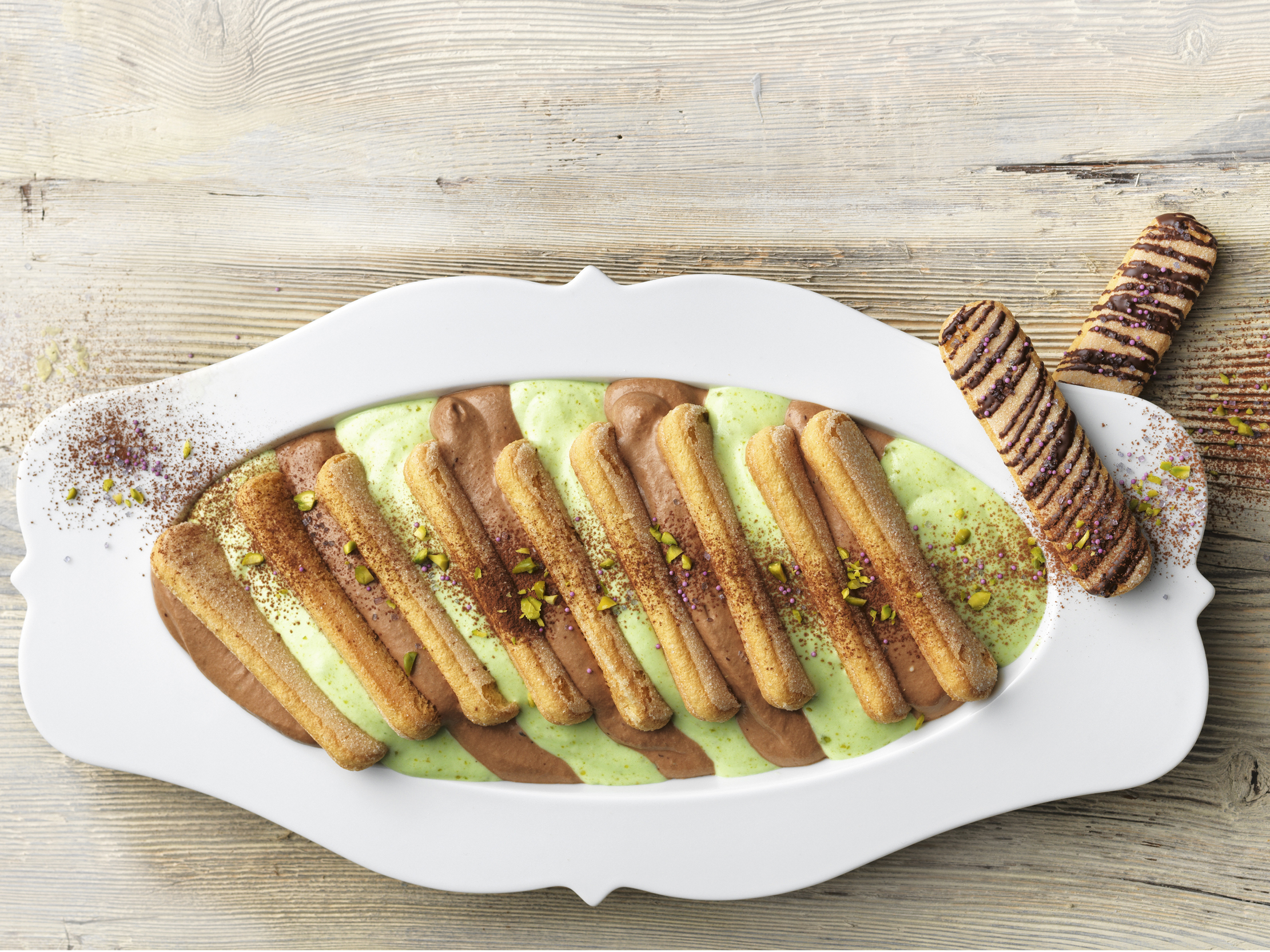 Schokoladen-Pistazien-Tiramisu