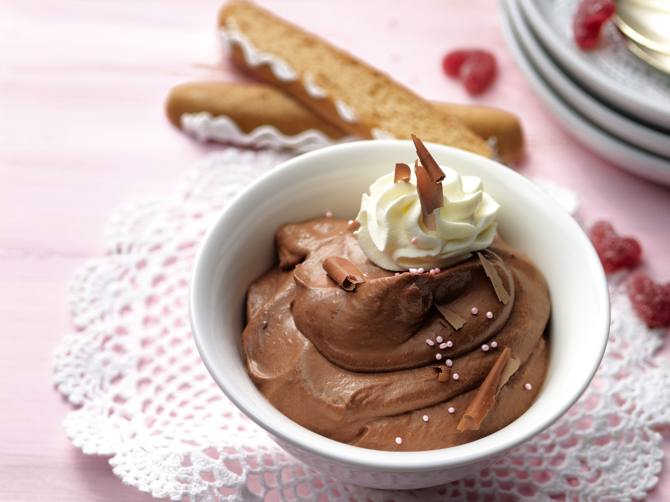Schokoladen-Quark-Mousse