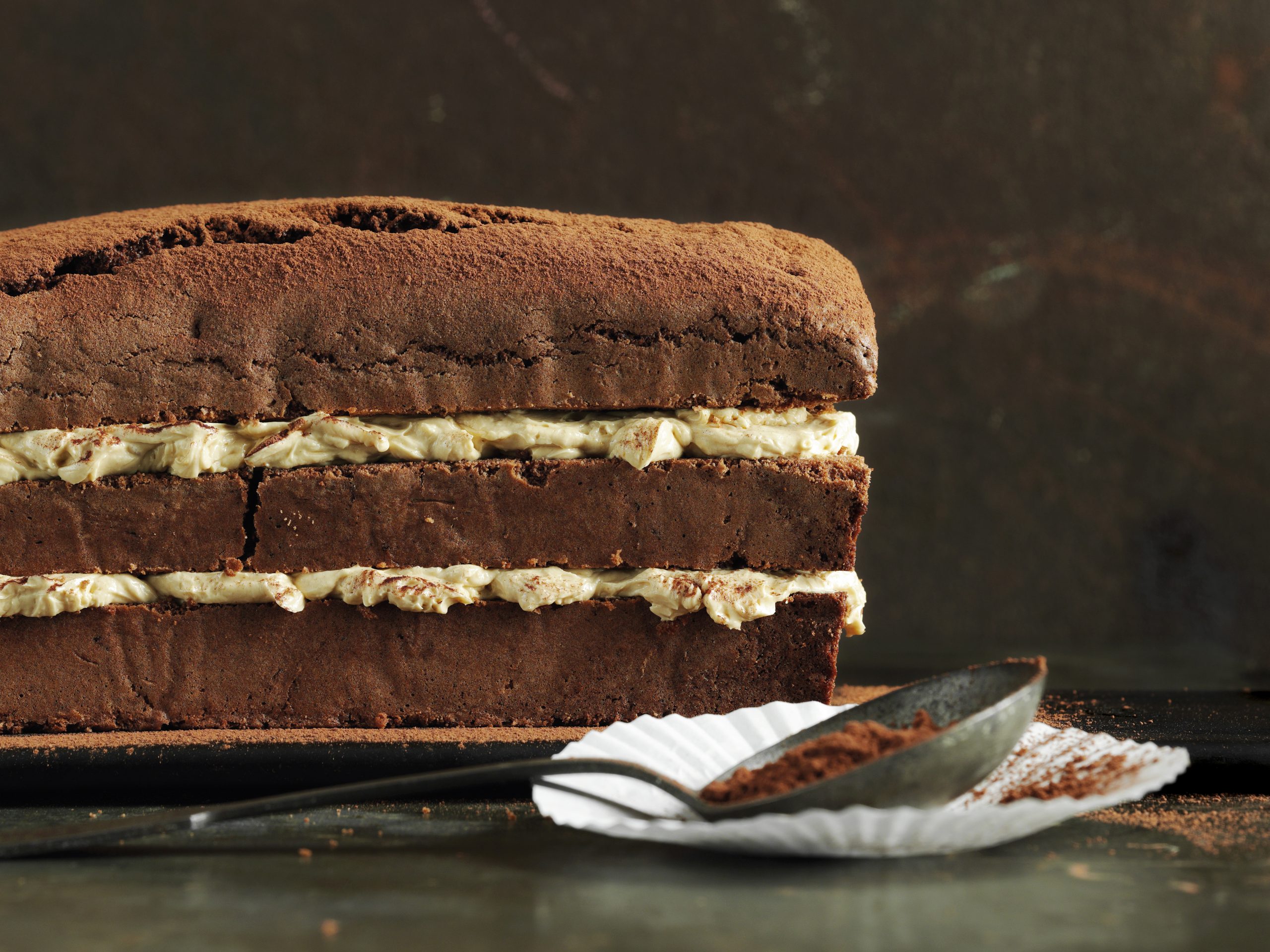 Schokoladencake mit Earl Grey
