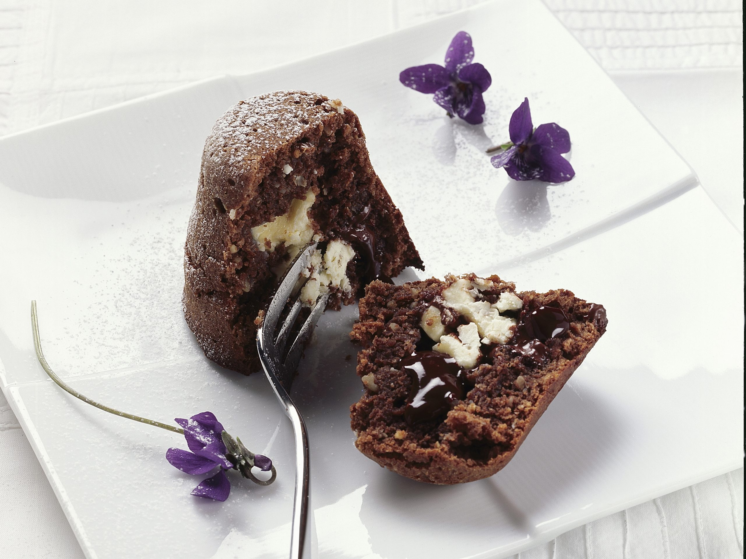 Timbale surprise au chocolat