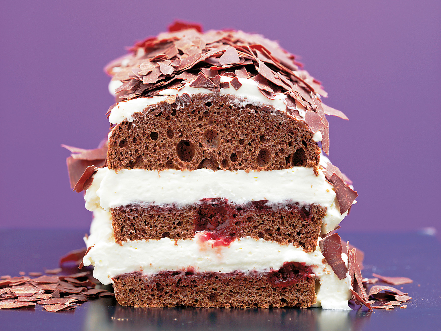 Cake version forêt-noire