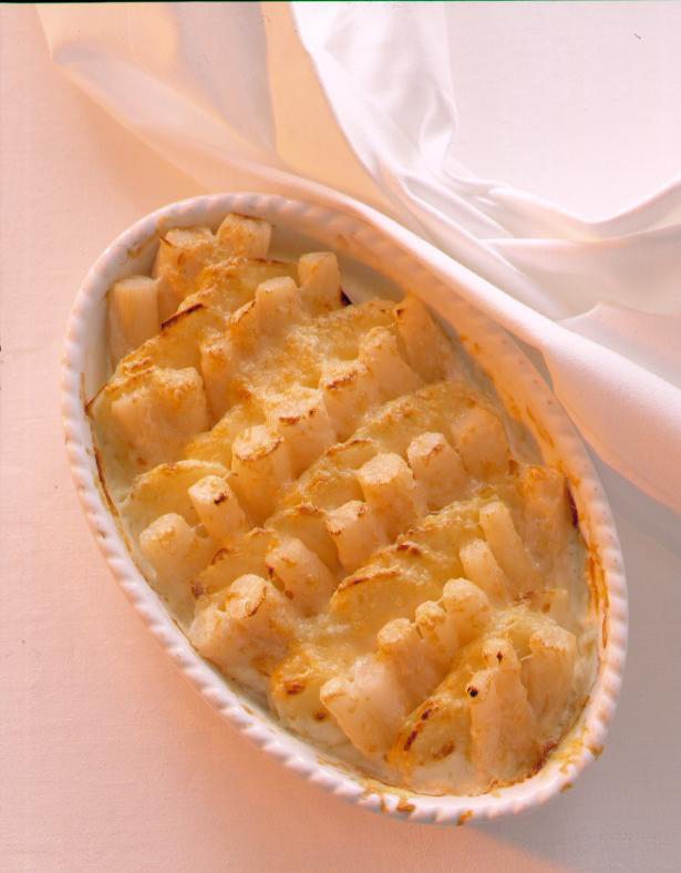Schwarzwurzel-Kartoffel-Gratin