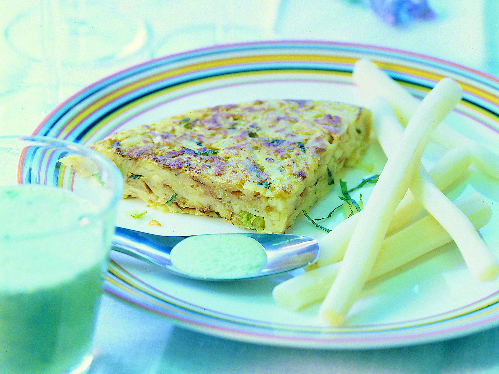 Salsifis sauce à l'ail des ours et röstis aux légumes