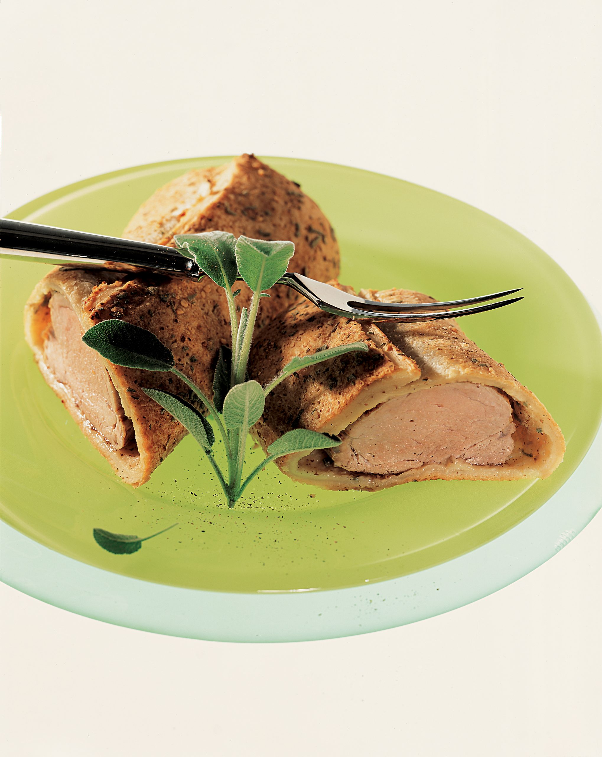 Filet en croûte de sauge