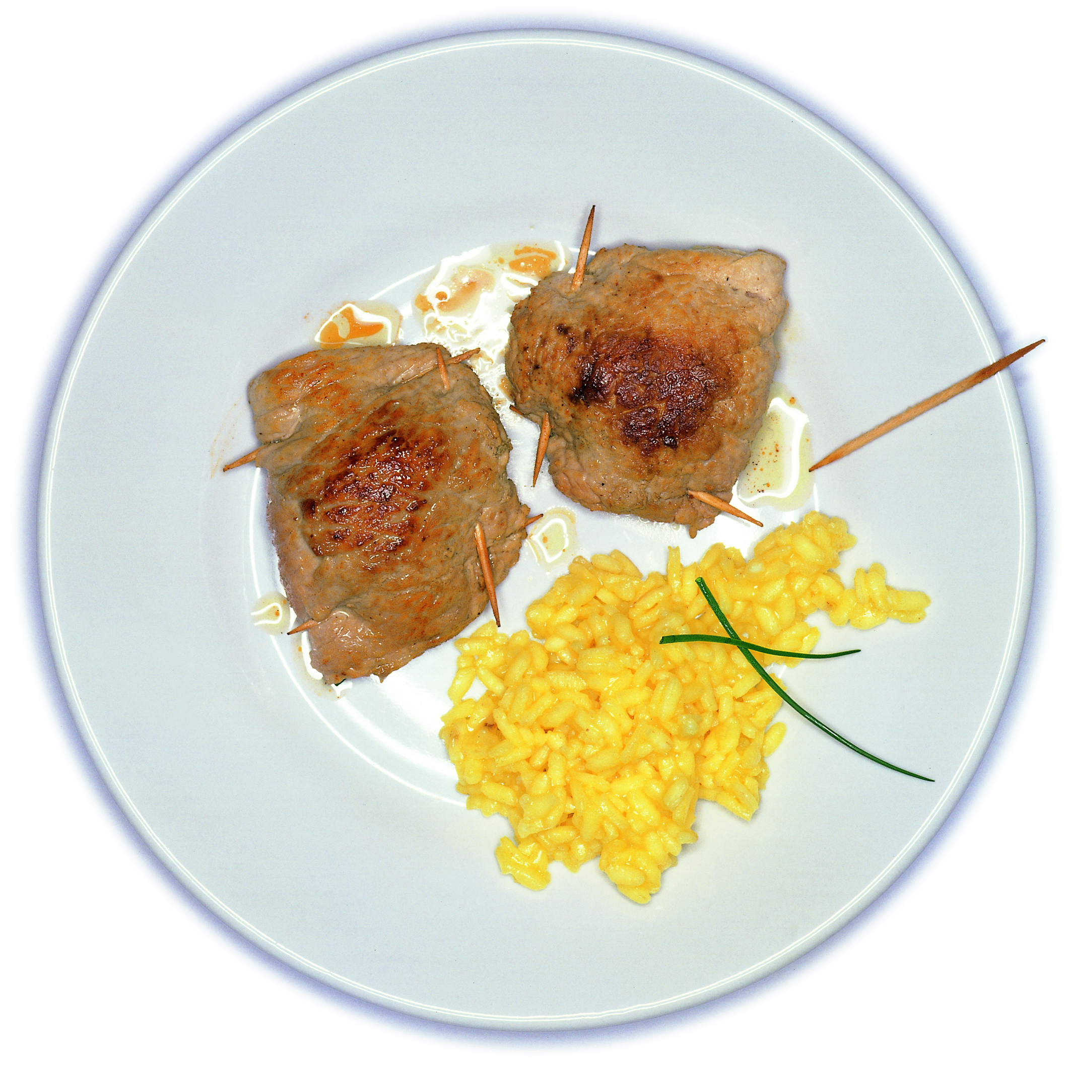 Schweinsschnitzel mit Mozzarellafüllung