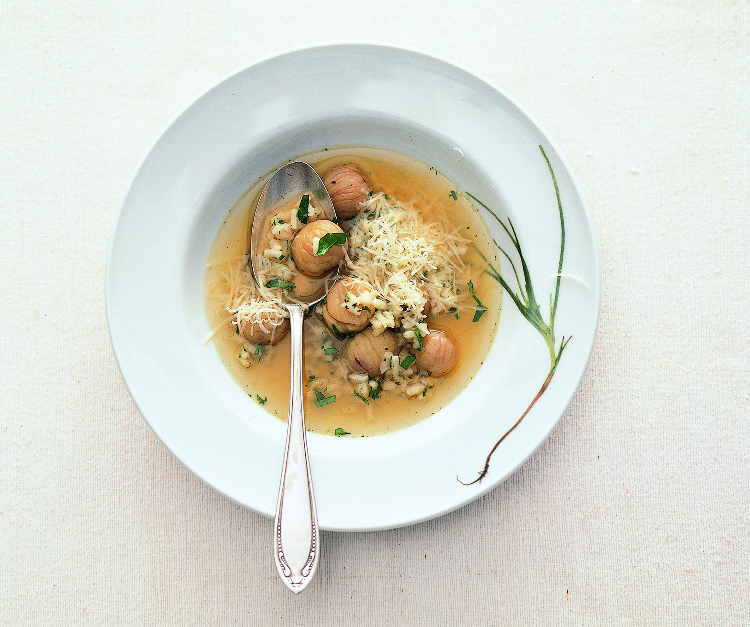 Schwyzer Reis-Kastanien-Suppe