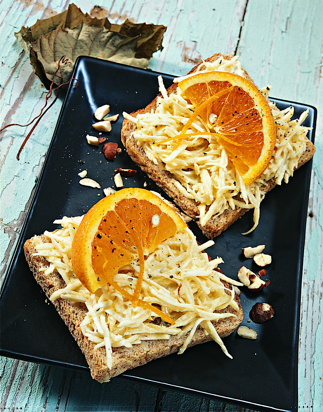 Toasts au céleri