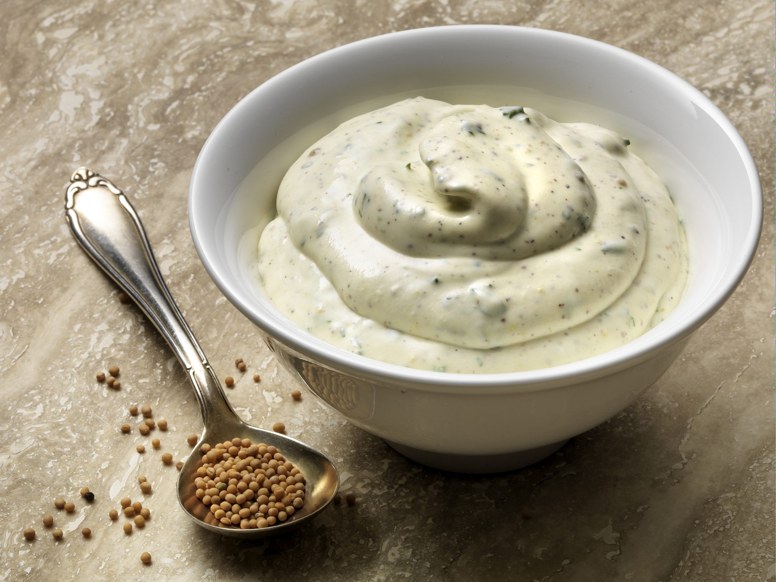 Sauce à la crème de moutarde (fondue chinoise ou dip)