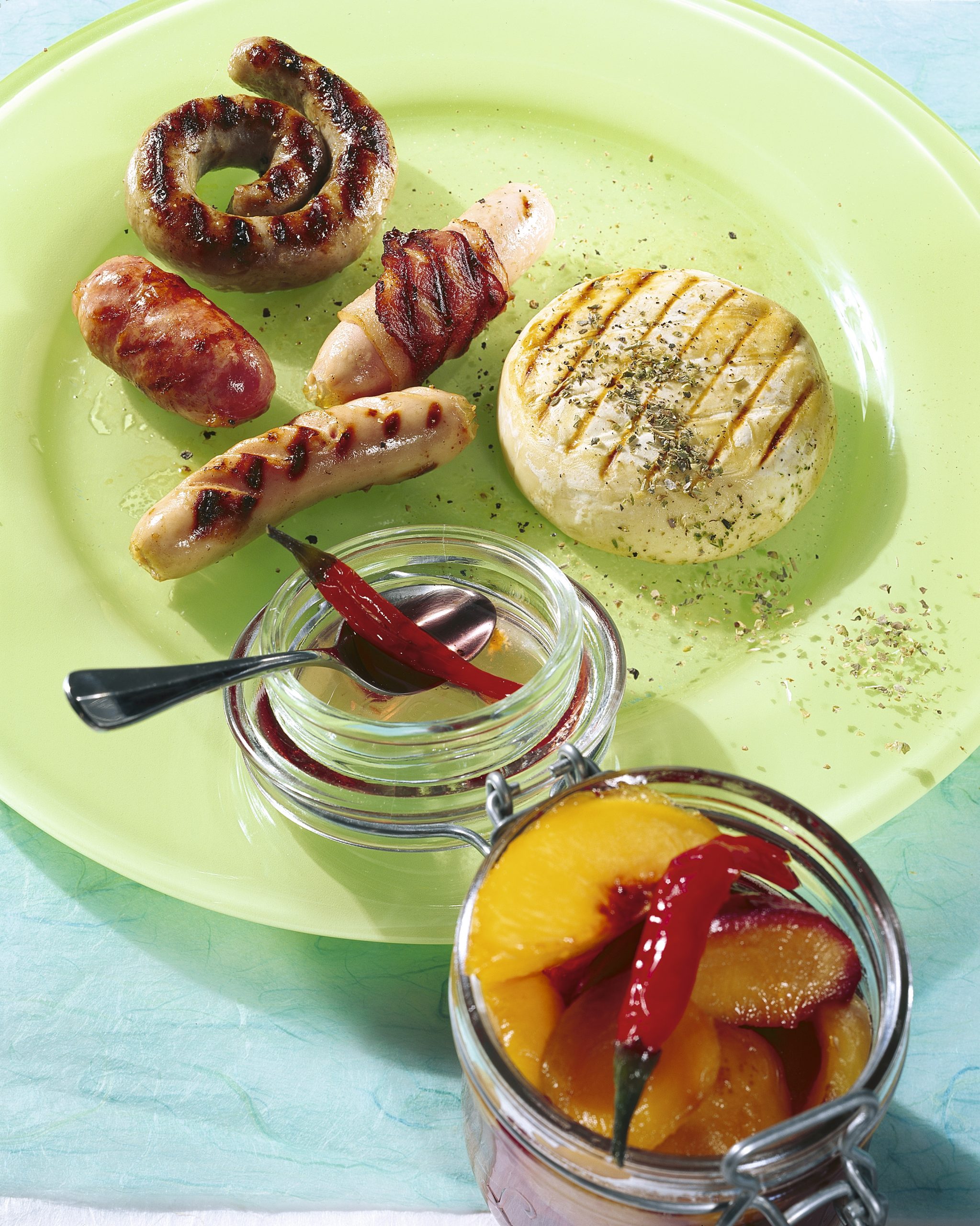 Sommer-Grillmix mit süss-scharfen Früchten
