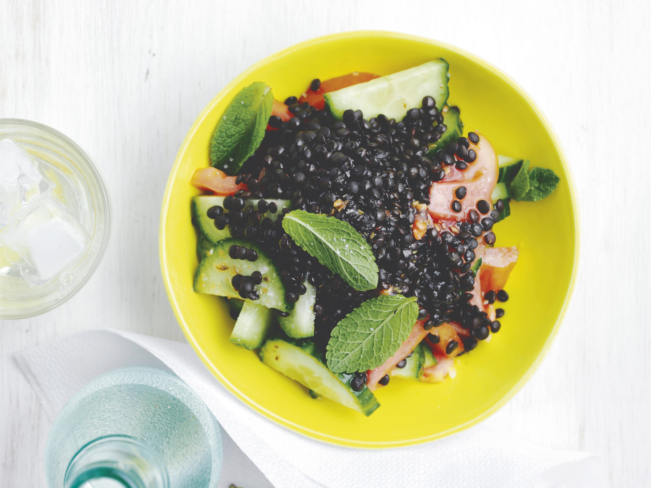 Sommer-Linsensalat