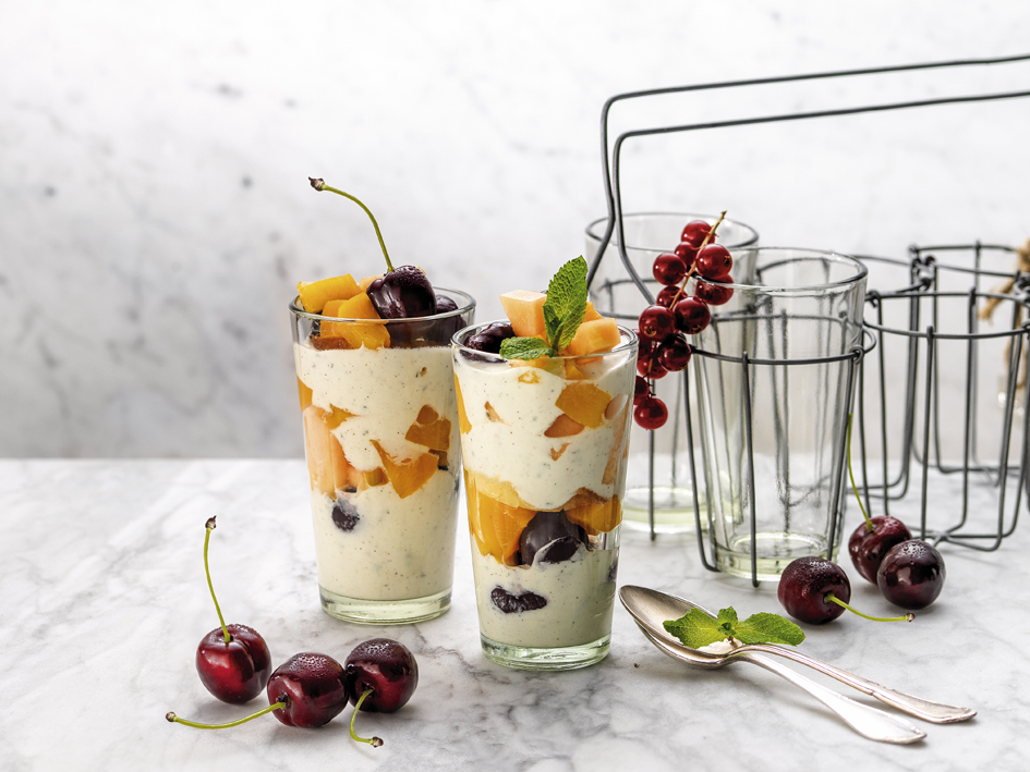 Trifle aux fruits d'été