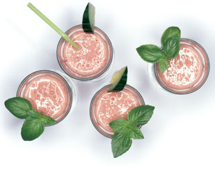Sommergemüse-Drink
