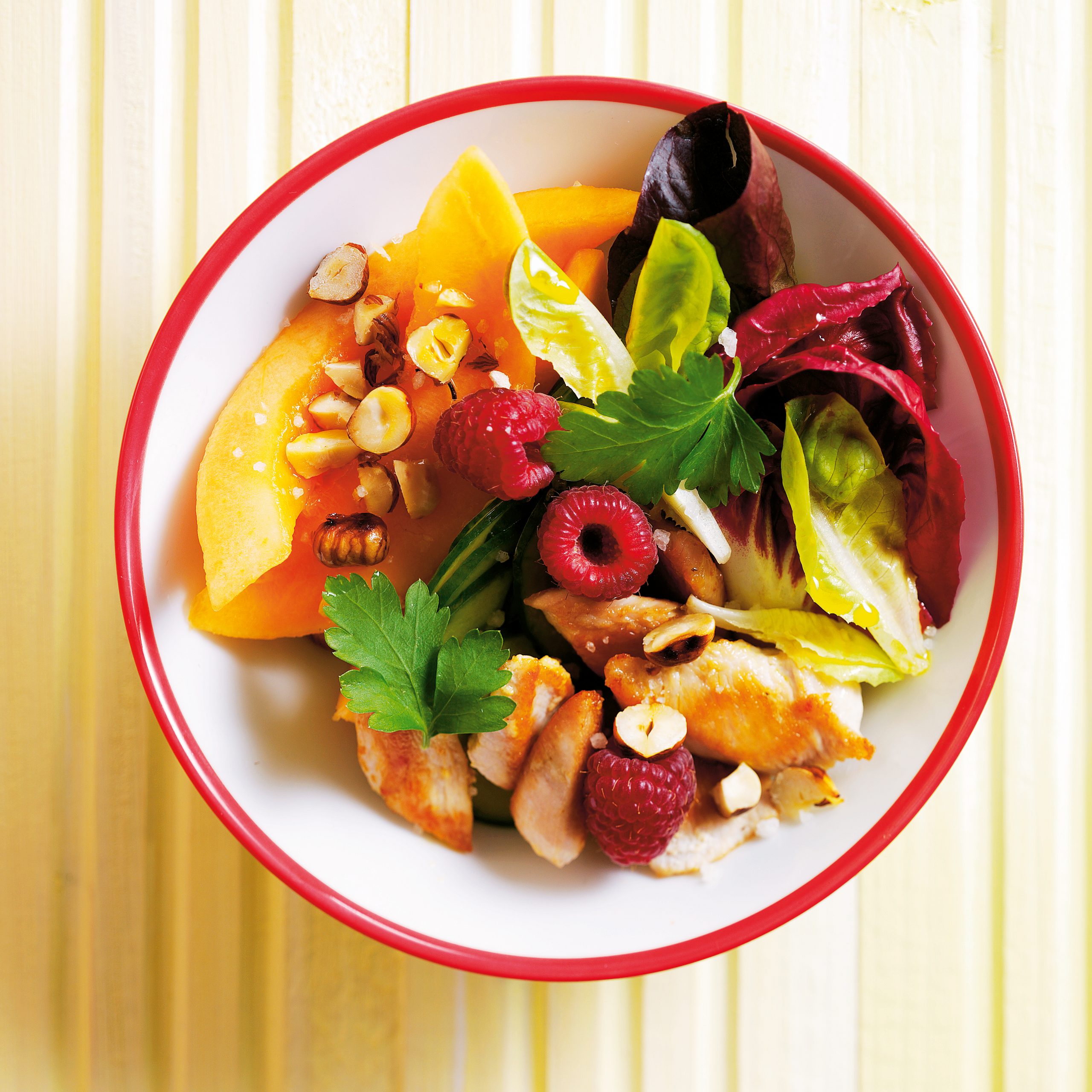 Salade d'été au poulet