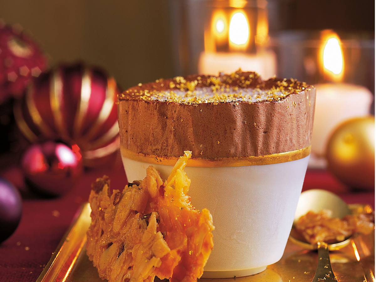 Soufflé glacé au chocolat