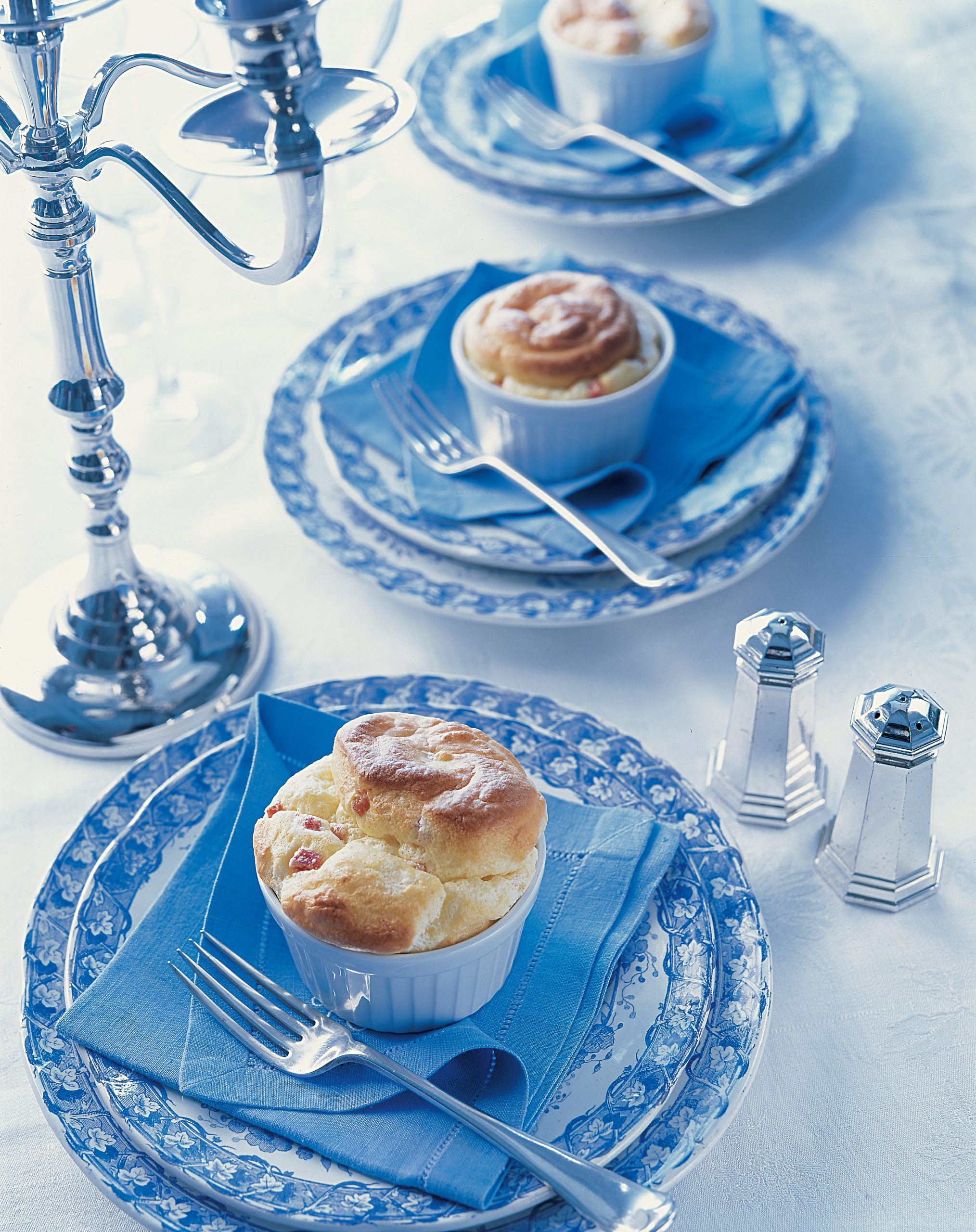 Soufflés au jambon
