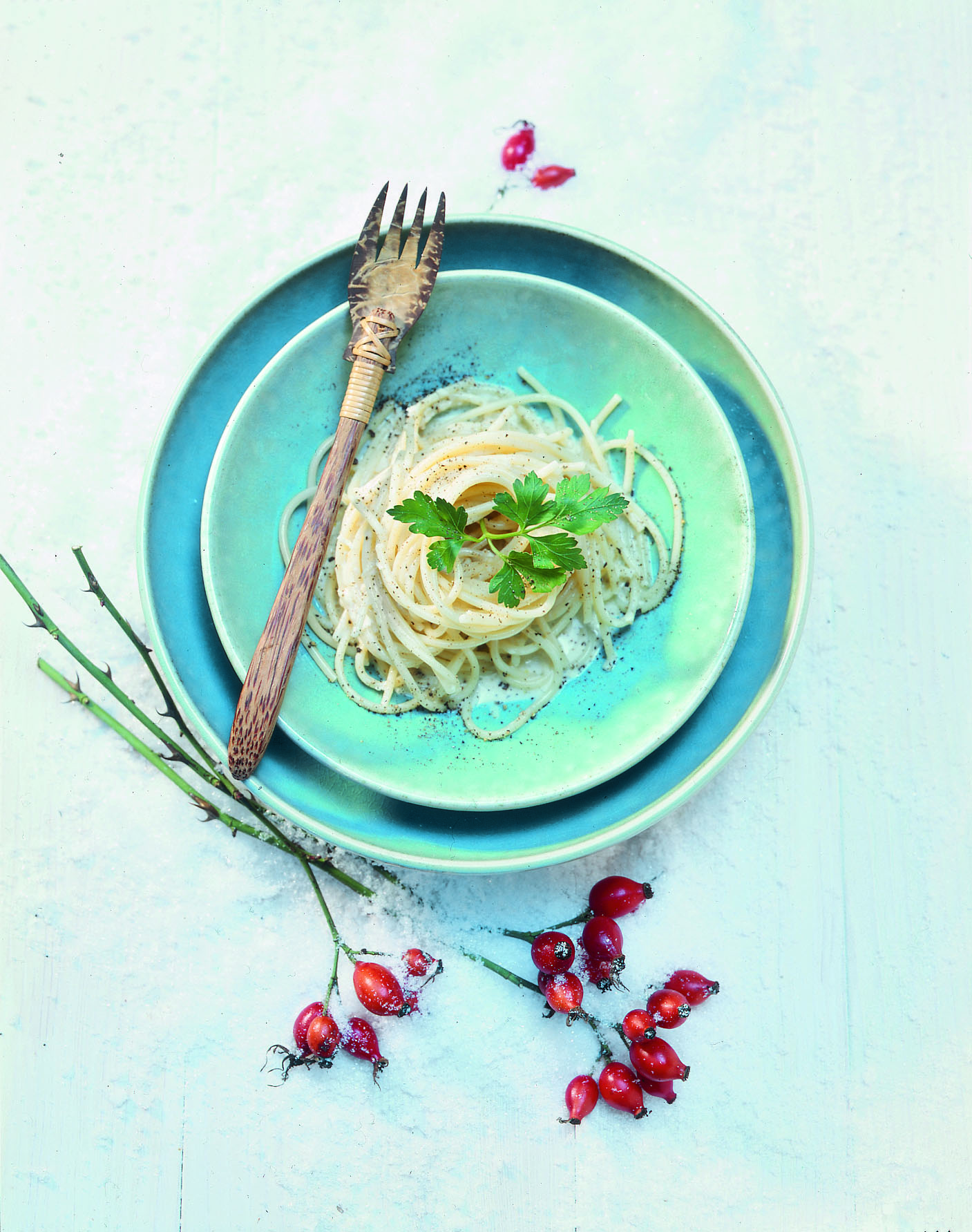 Spaghettis au raifort