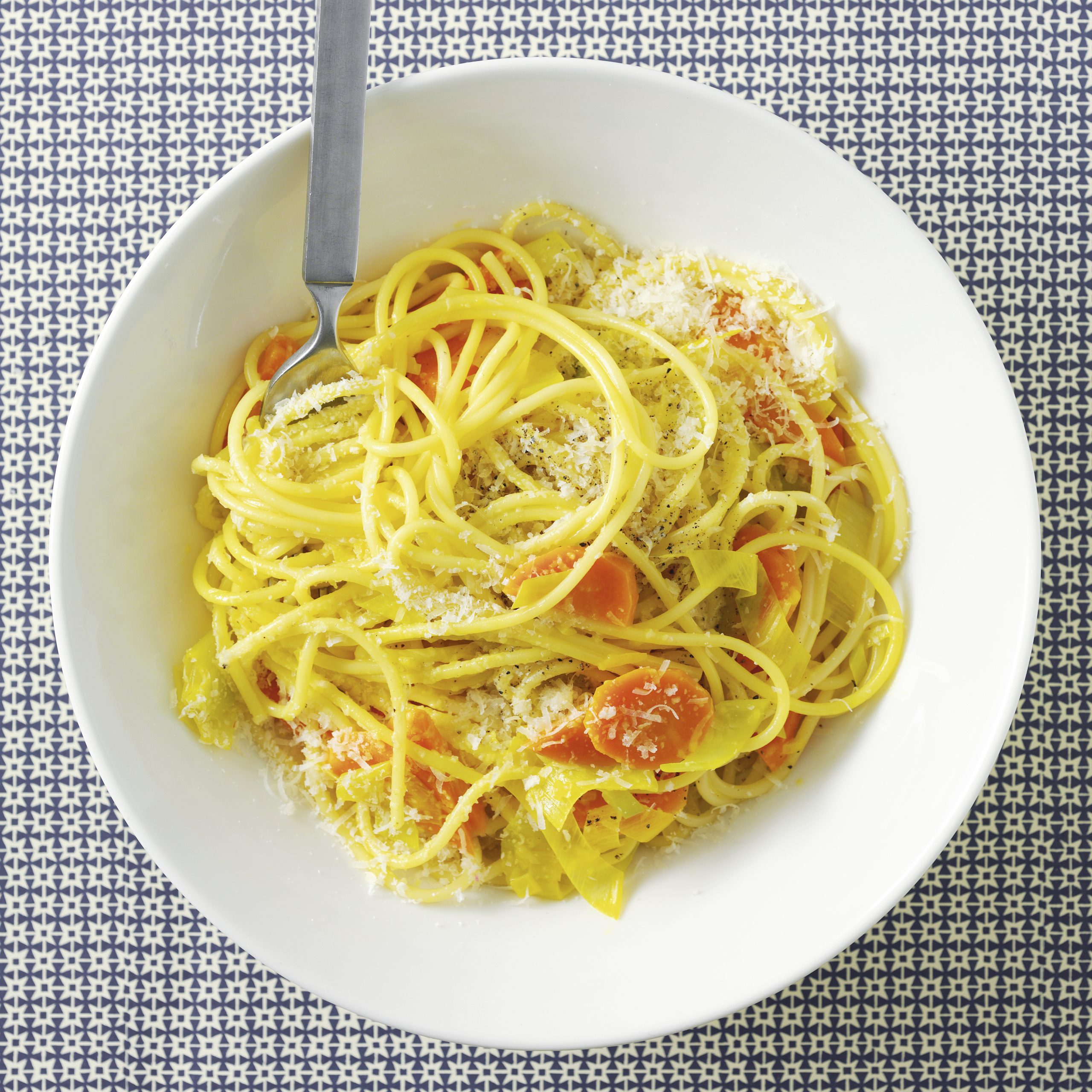 Spaghetti mit Rüeblisauce