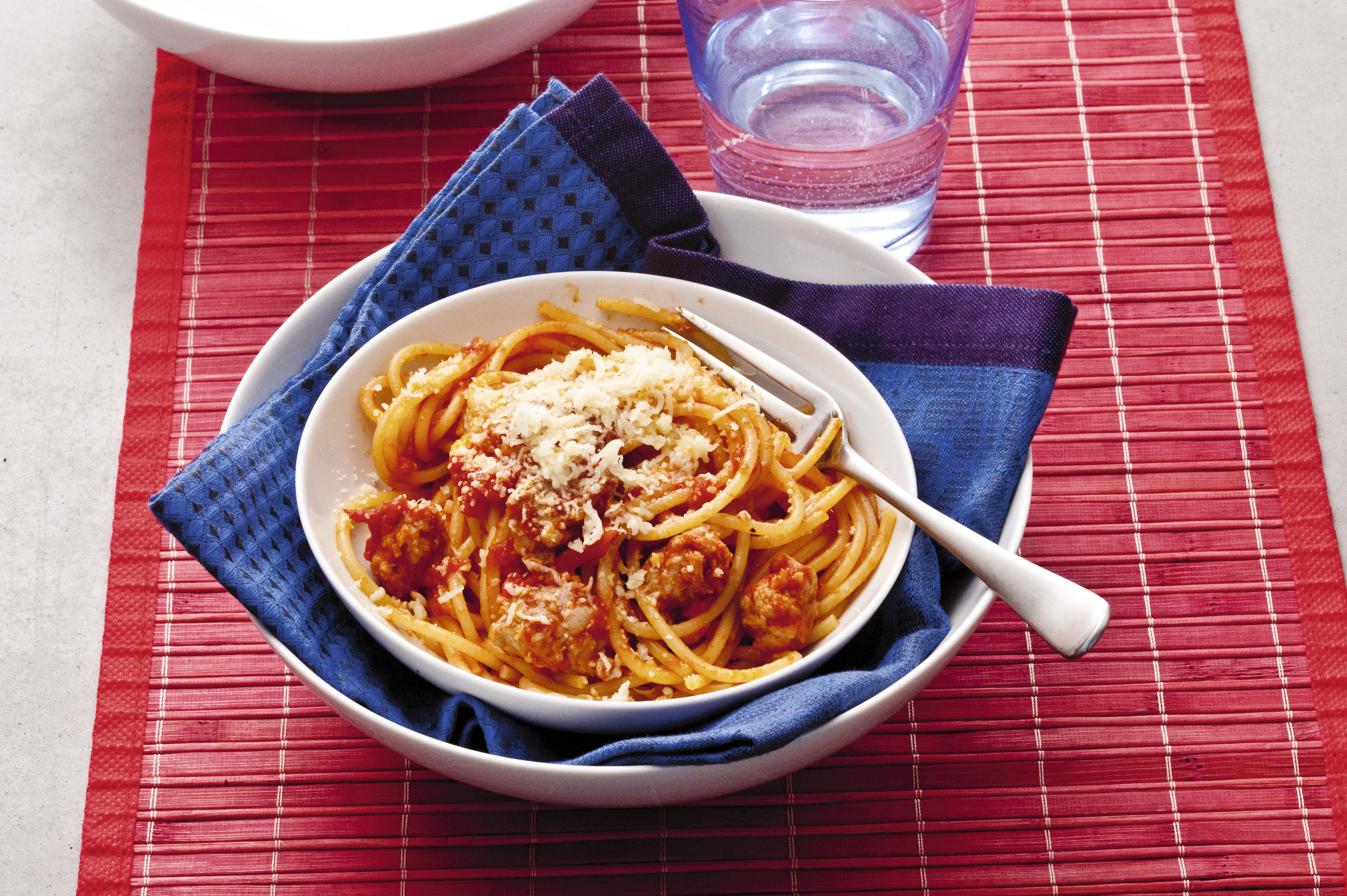 Spaghetti aux saucisses
