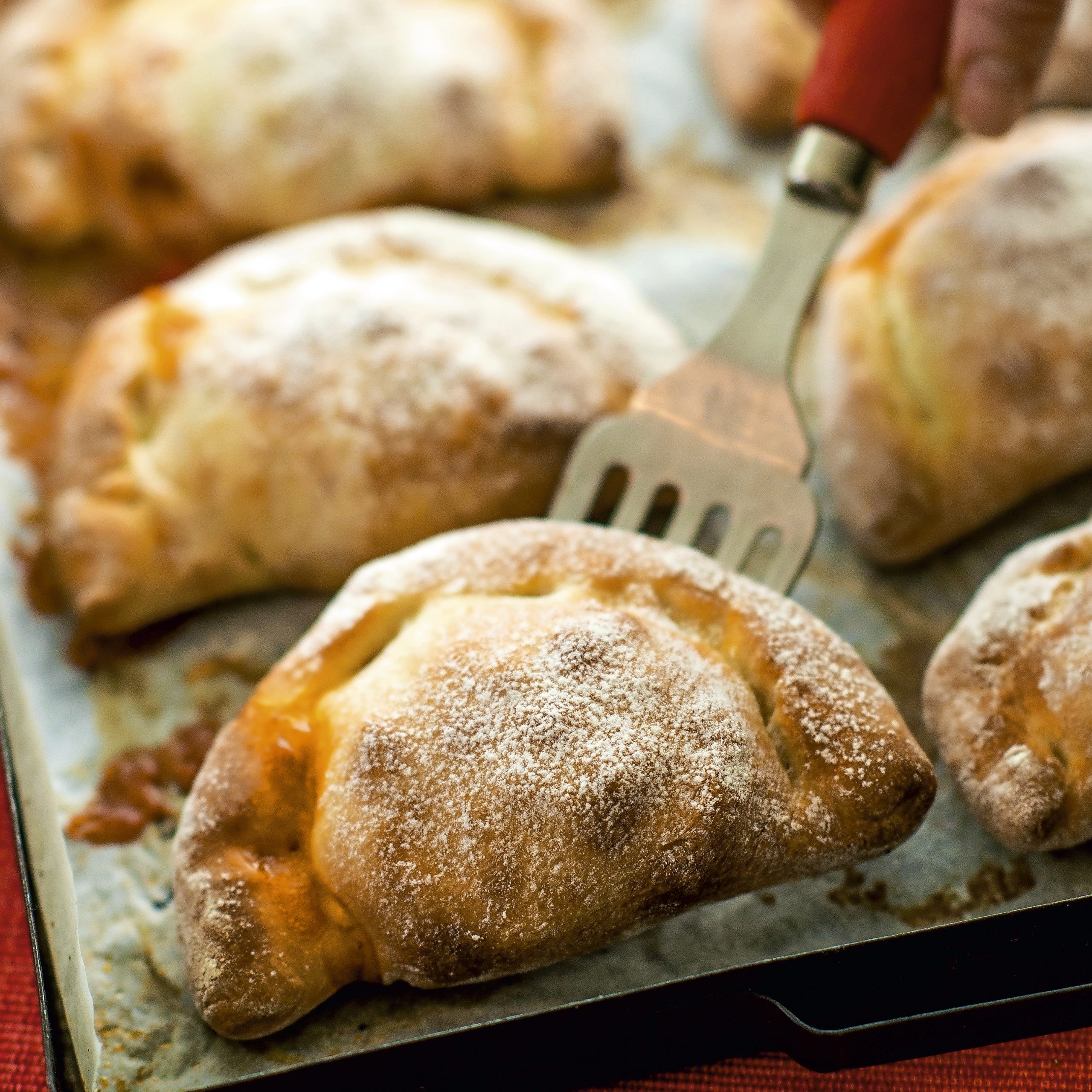 Spargel-Calzone