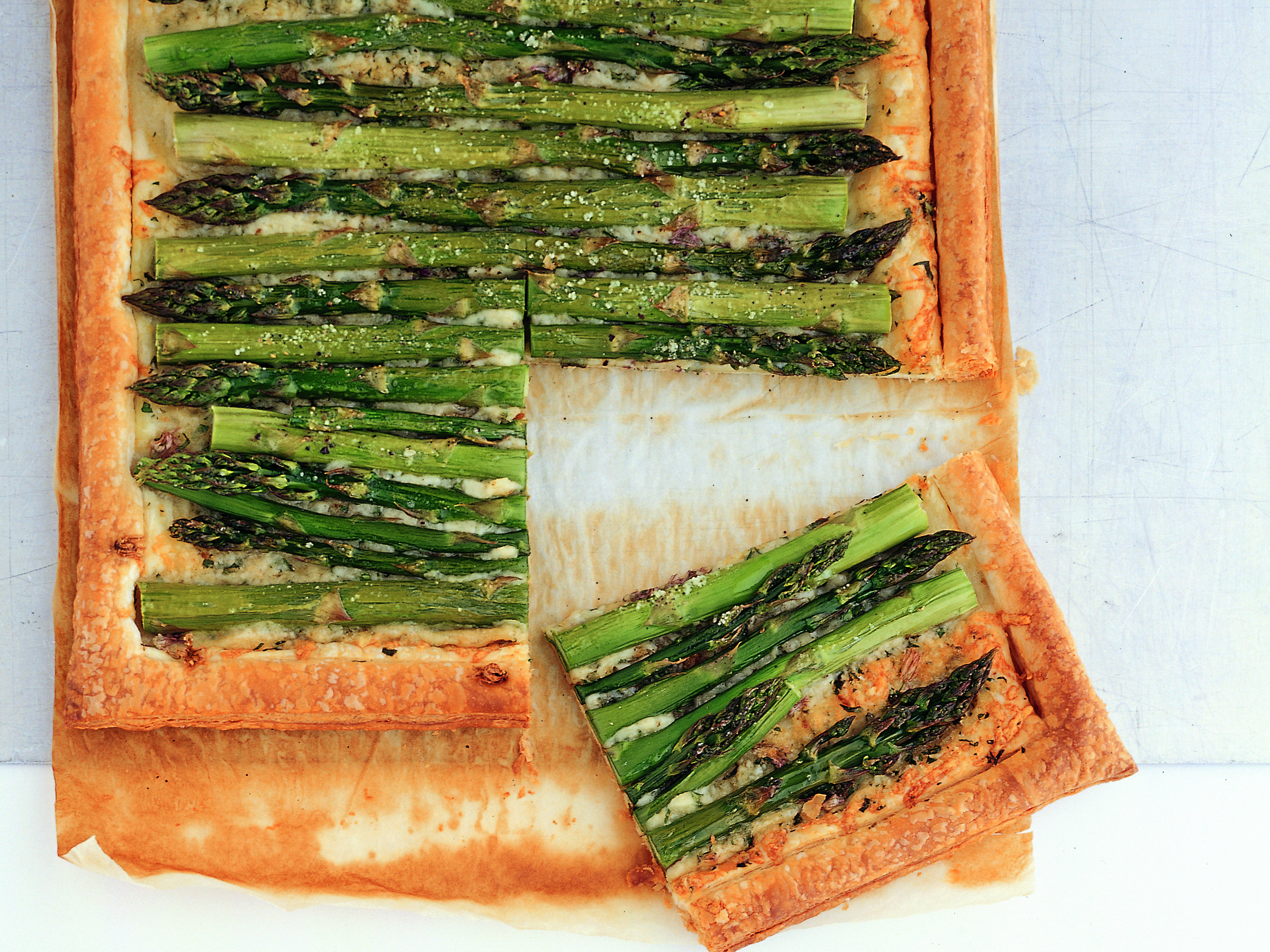Quiche aux asperges