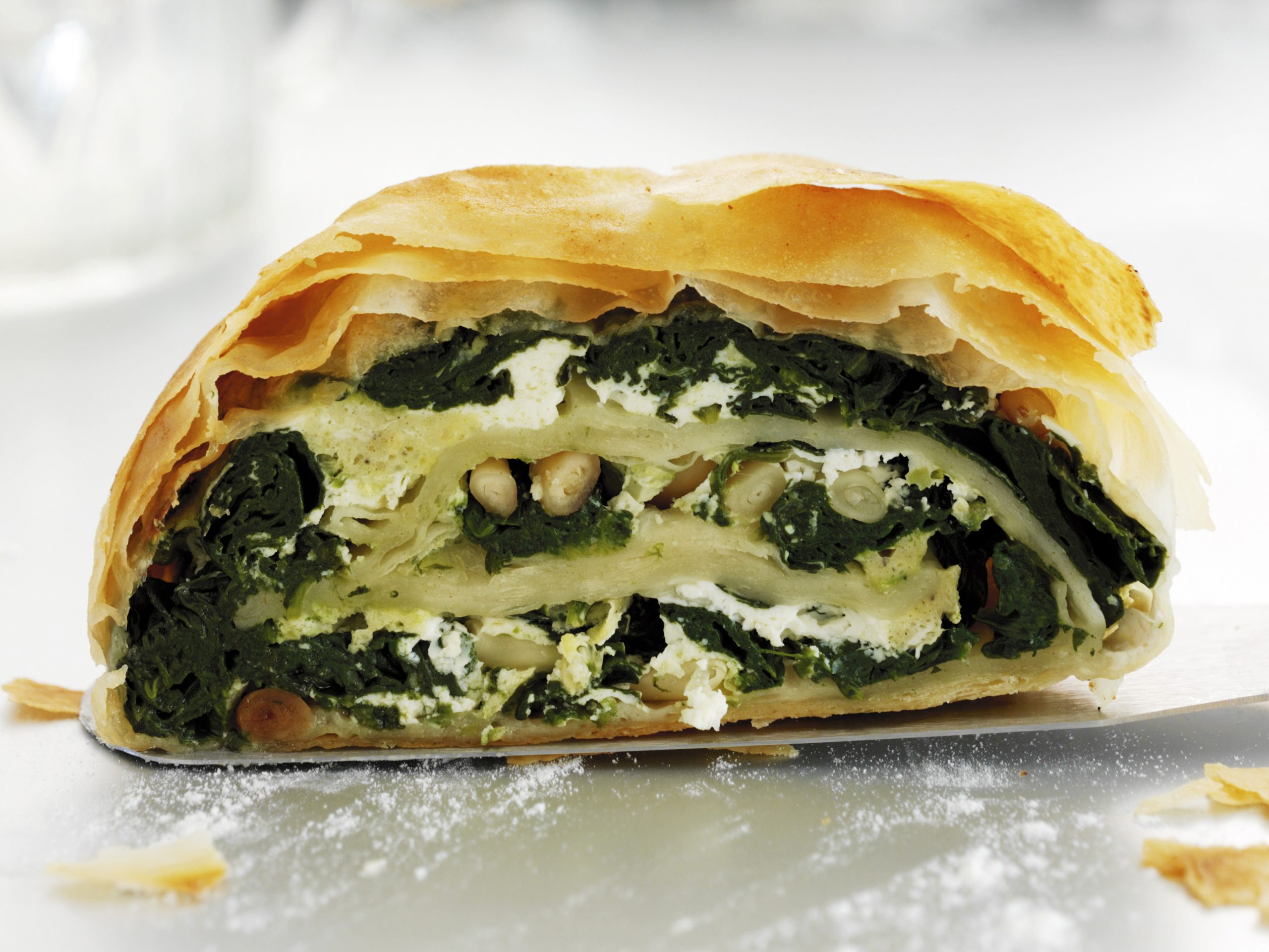 Spinat-Ricotta-Strudel