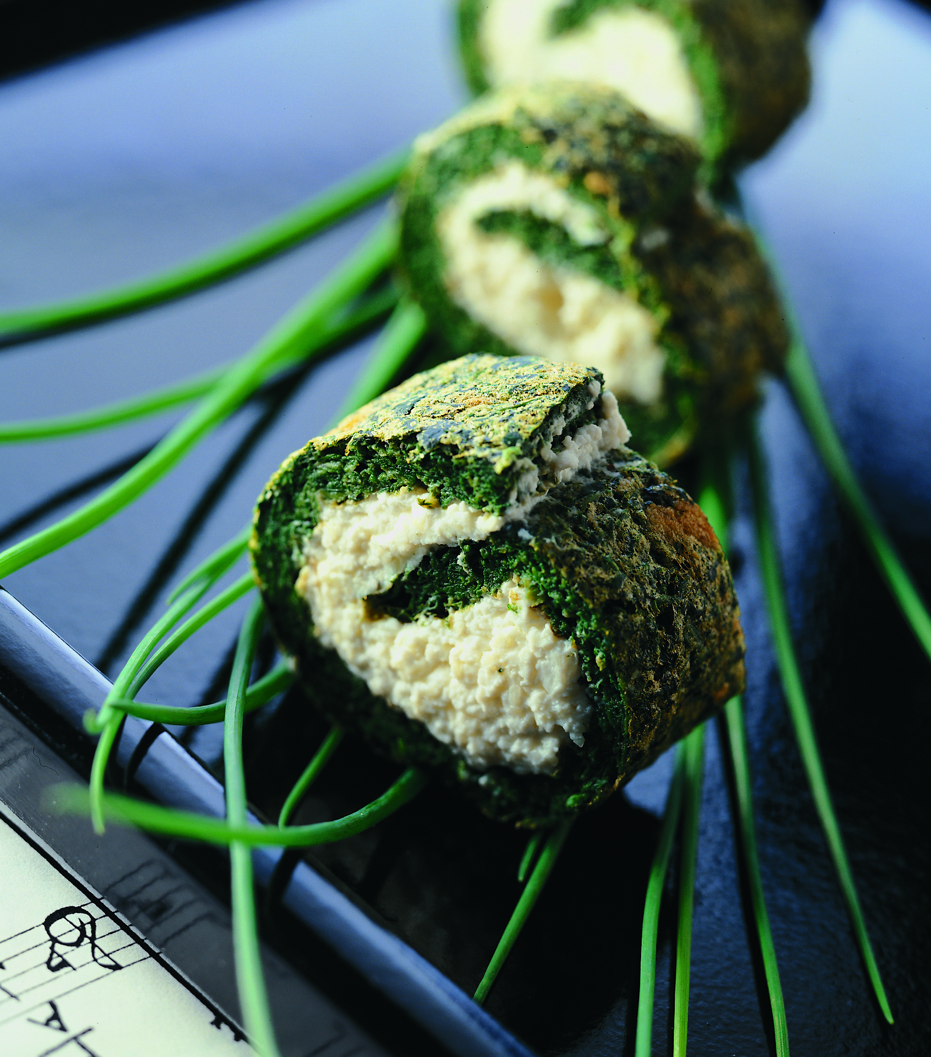 Roulade aux épinards