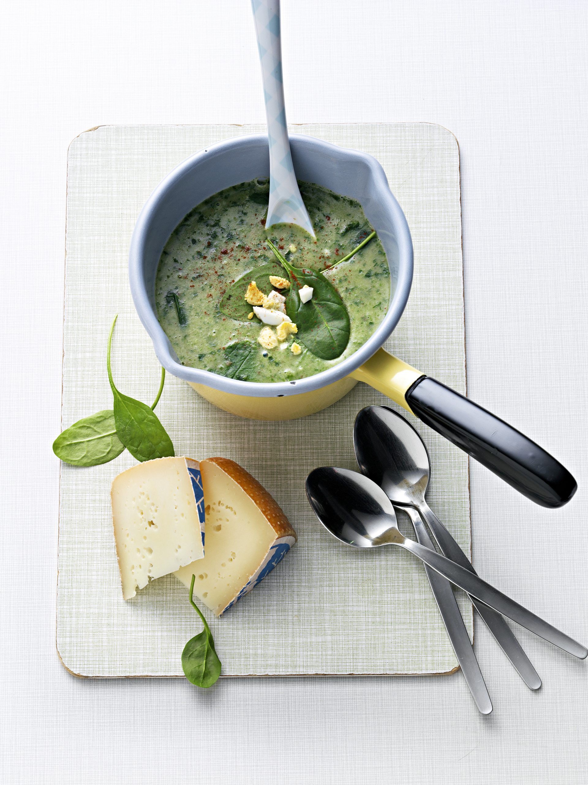 Spinatsuppe