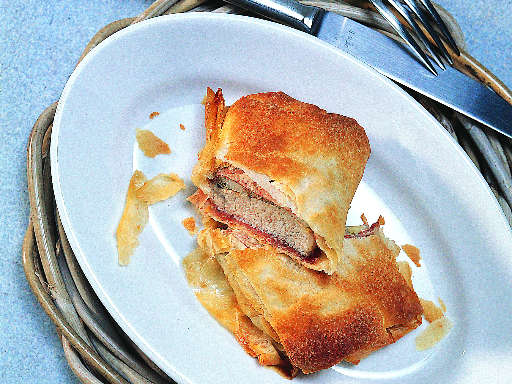 Steaks en croûte