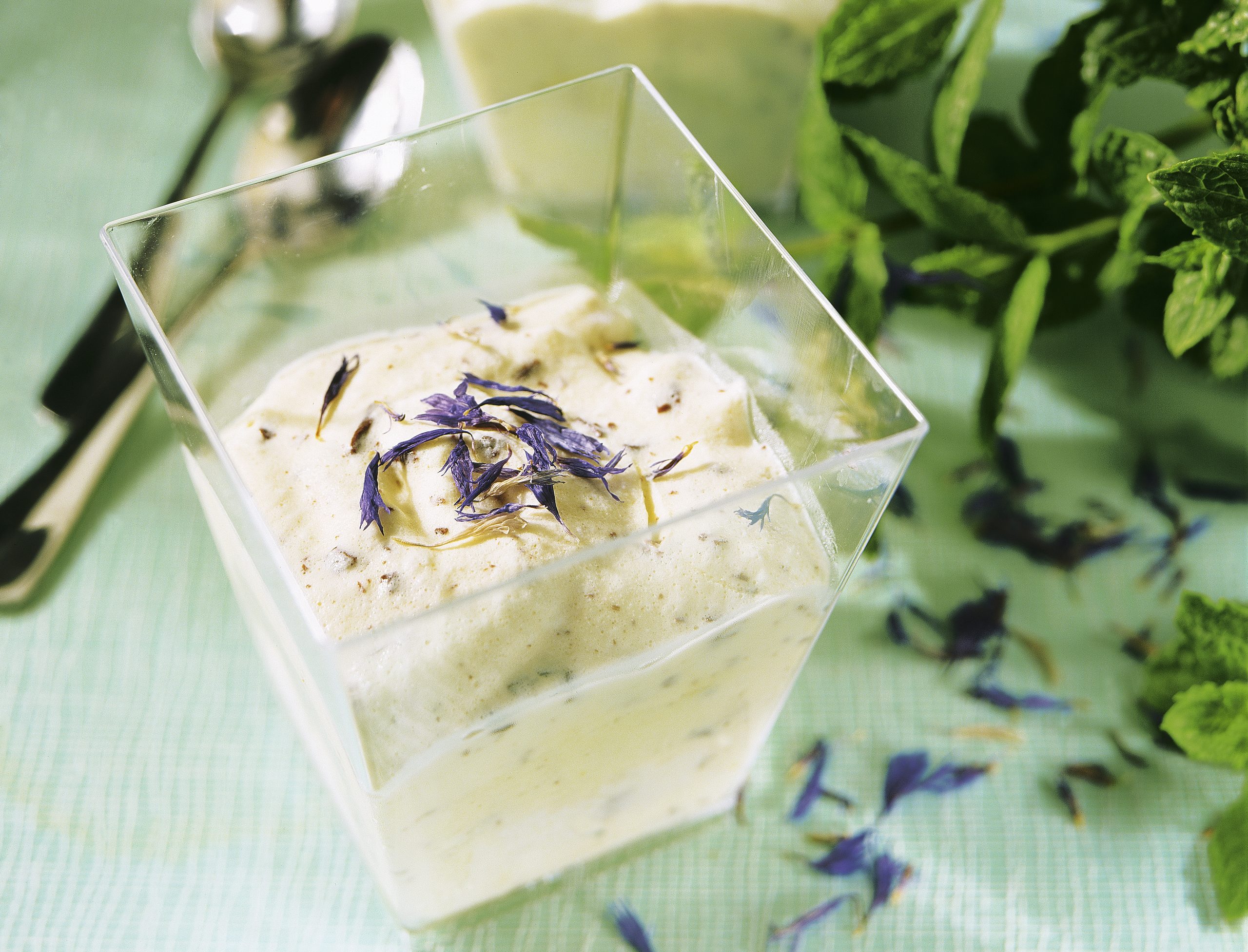 Glace stracciatella à la menthe