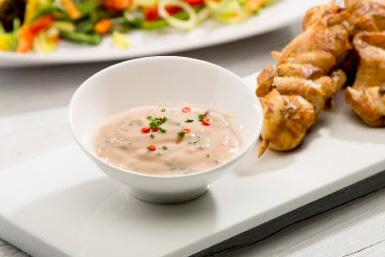 Süss-saure Joghurtsauce (Fondue Chinoise oder Dip)
