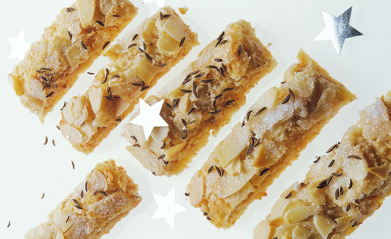 Biscuits aux amandes et au cumin