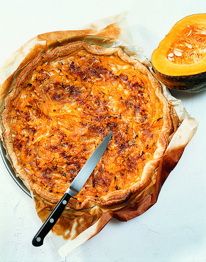 Tarte à la courge sucrée