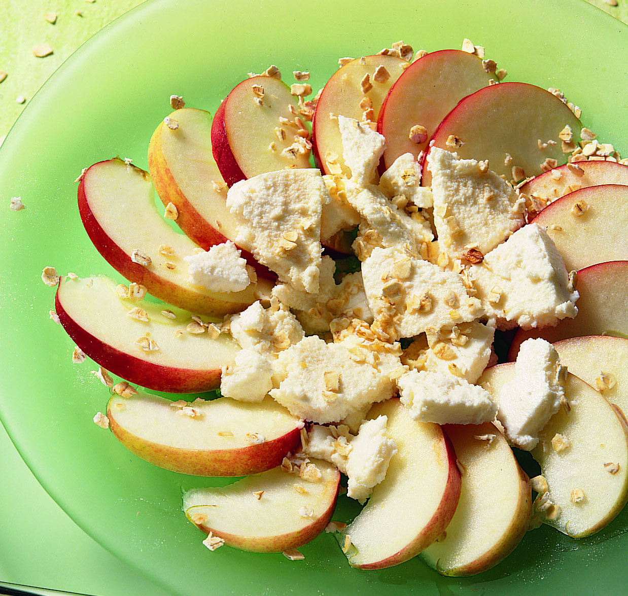 Süsser Apfel-Ricotta-Salat