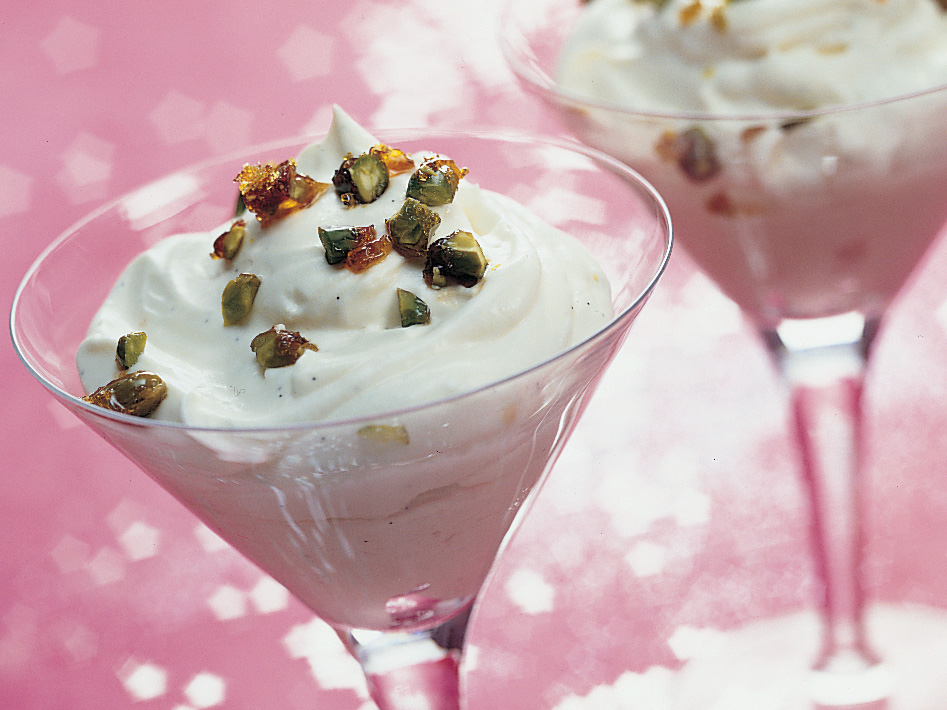 Syllabub aux pistaches