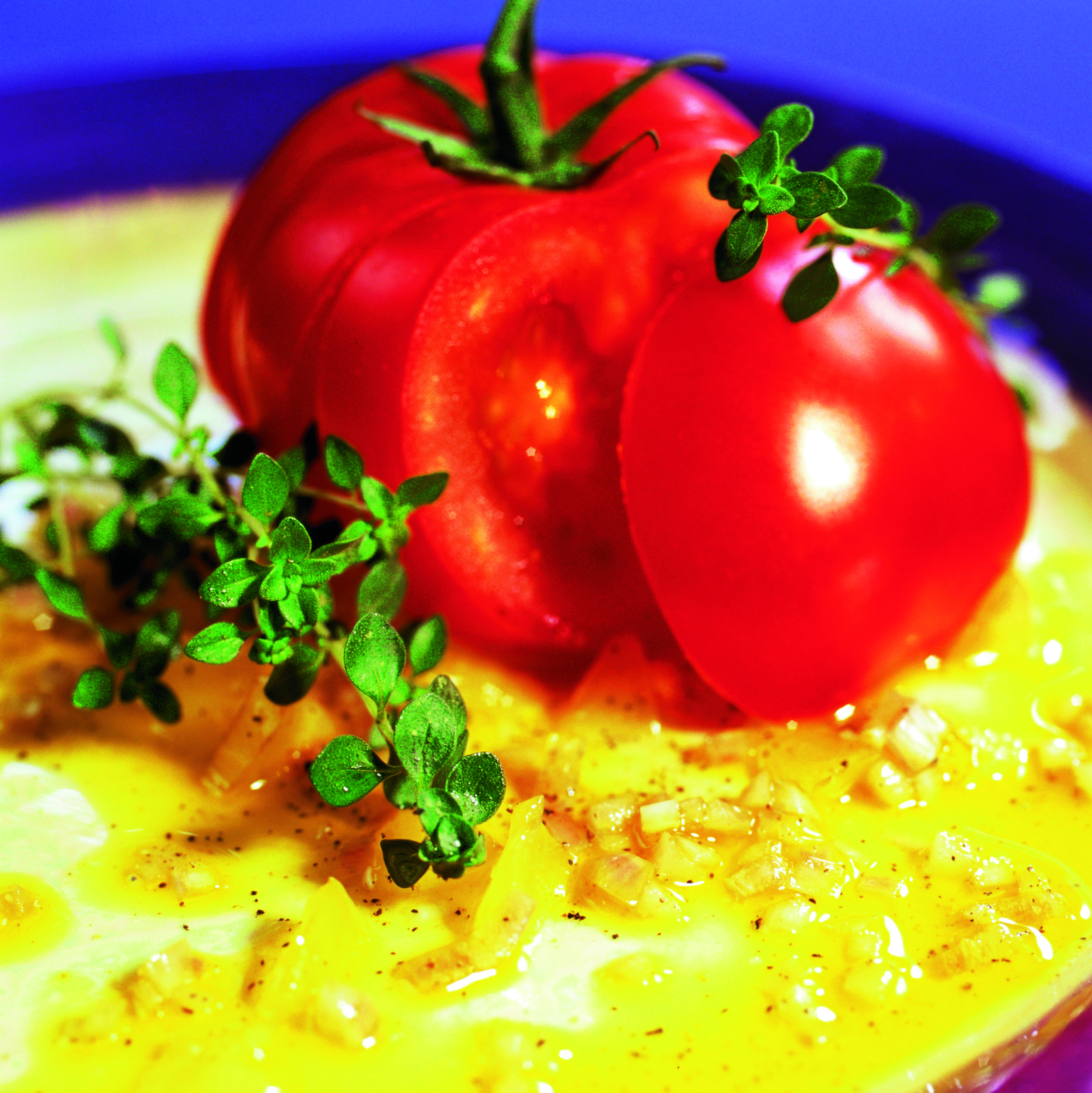 Tomaten-Pflaumen-Salat