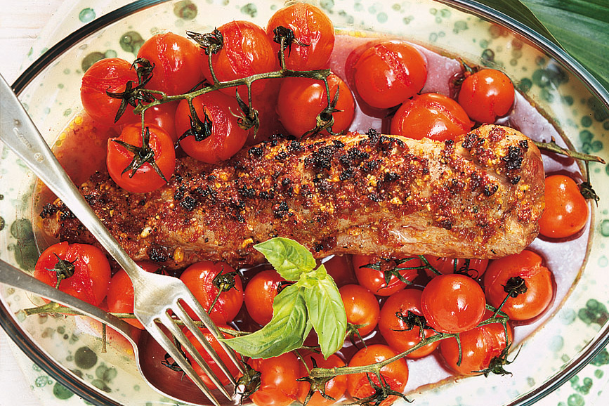 Tomaten-Schweinsfilet