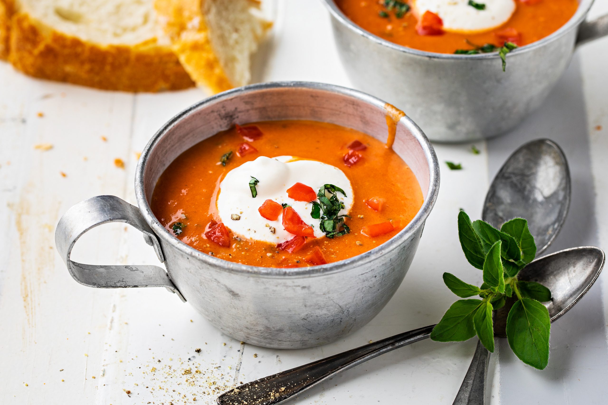Soupe de tomates - Recette