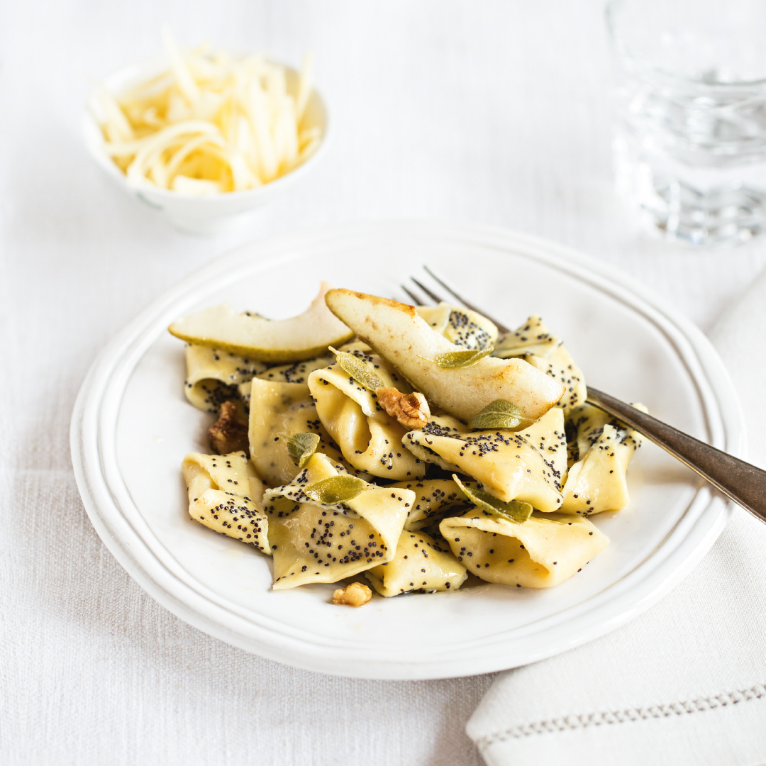 Tortellonis au fromage et beurre de sauge