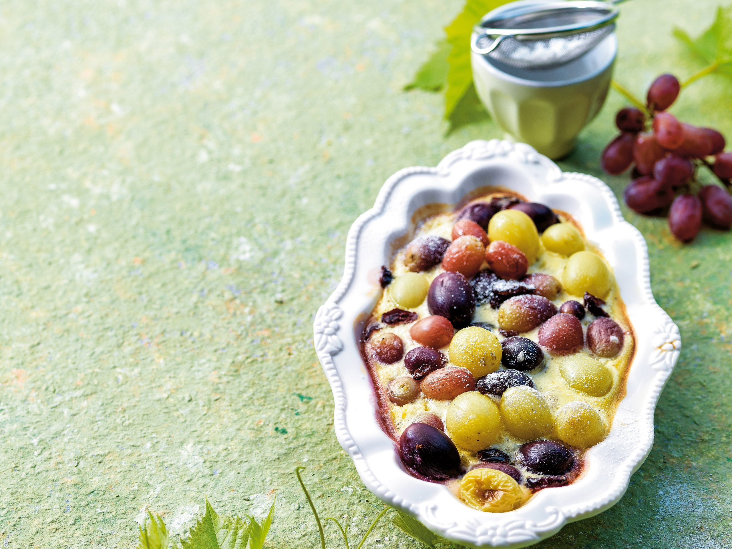 Clafoutis aux raisins