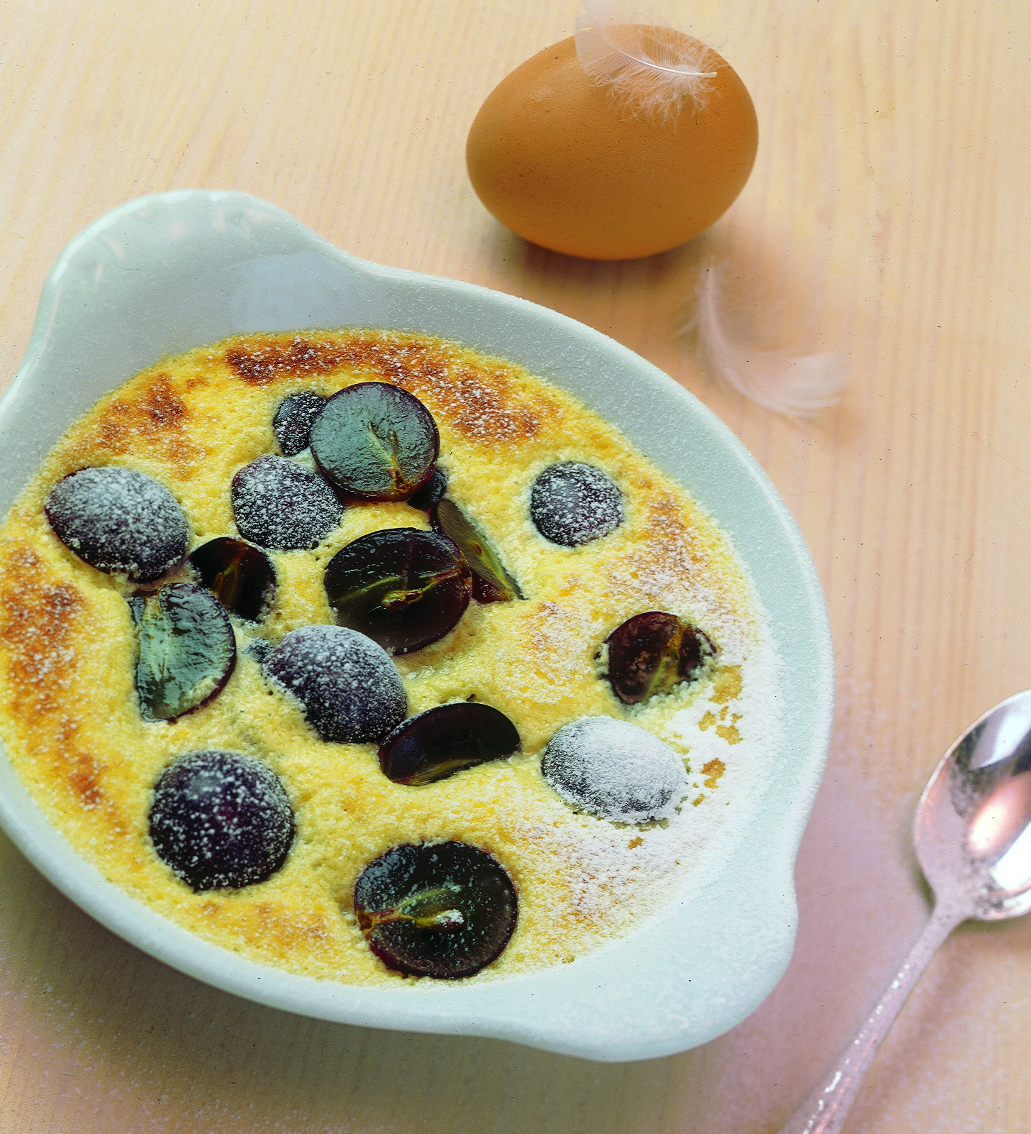 Gratin de raisin au séré
