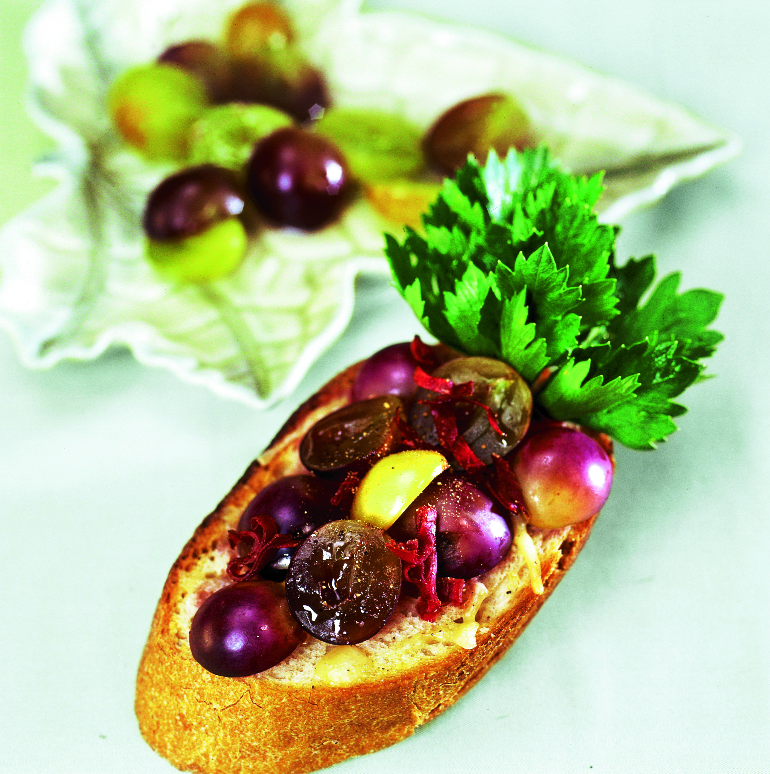 Toasts aux raisins