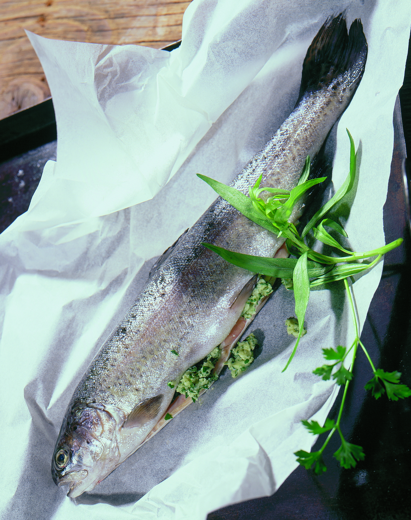 Truites en papillote