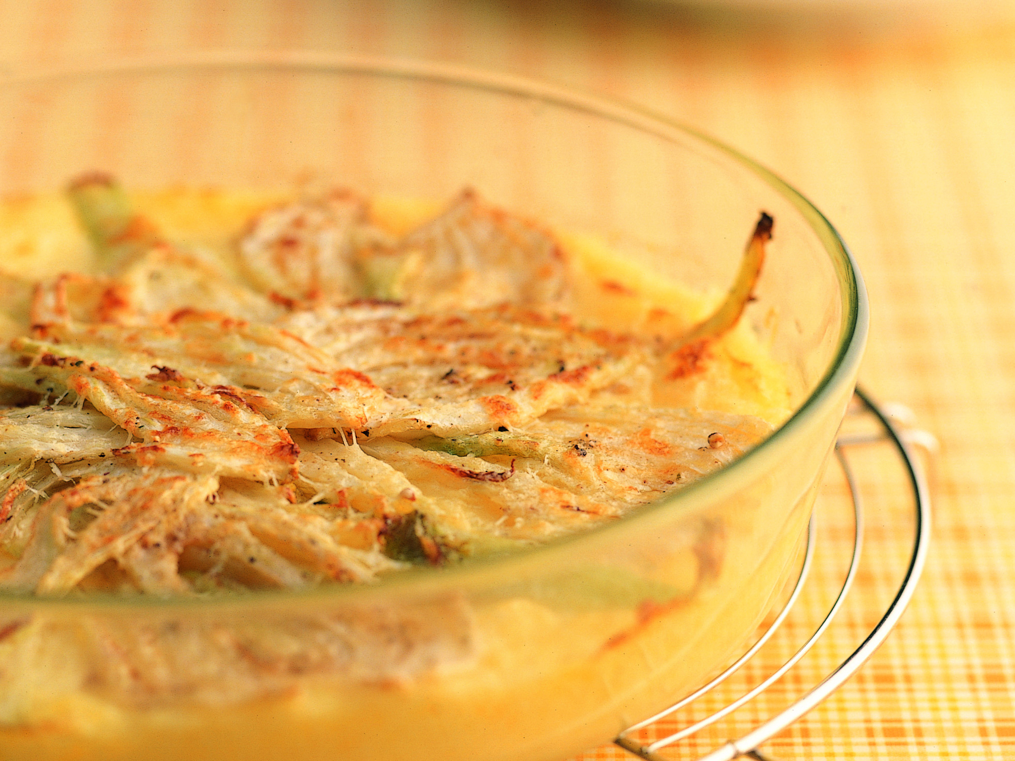 Gratin de pomme de terre au fenouil